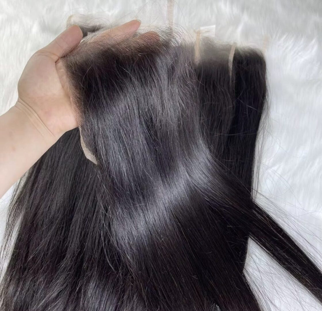12" - 5*5 Closure RAW Vietnamese Straight