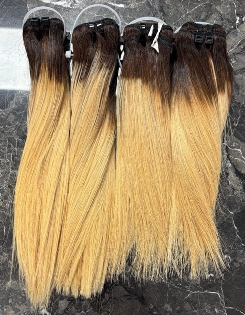 Blonde Ombre Authentic Vietnamese Bone Straight Bundle 70g