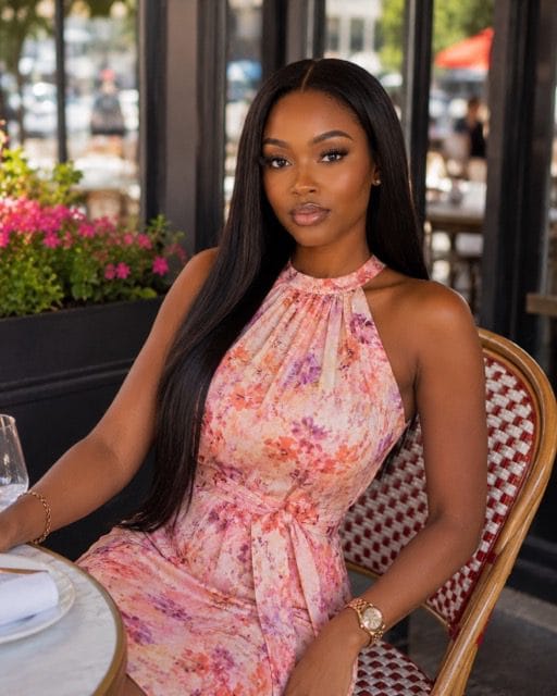 Brazilian Lace 24" 4*4 Straight Wig 180% Density