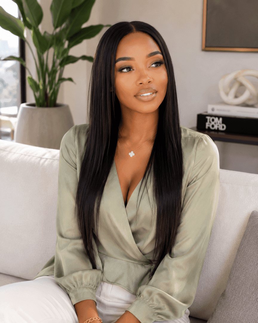 Brazilian Lace 26" 4*4 Straight Wig 180% Density