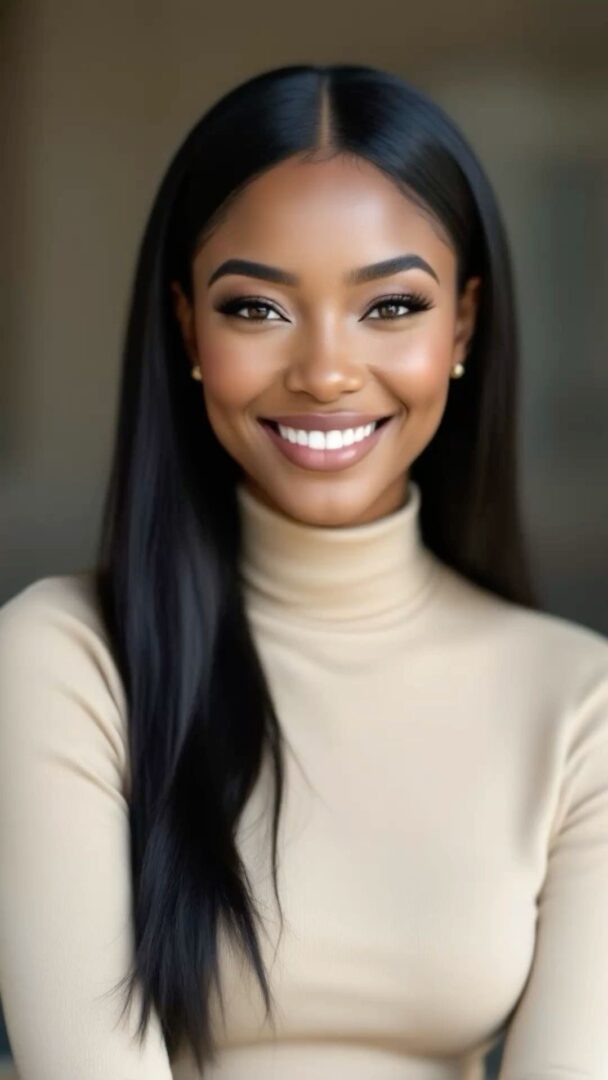 Brazilian Lace 4*4 Straight Wig 180% Density