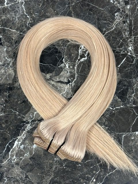 20" Clip-In Hair Extensions European Remy 120g 5 Wefts