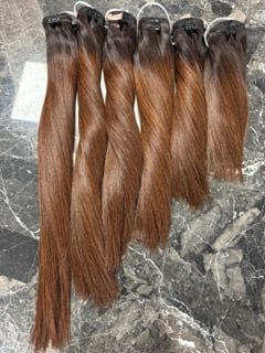Authentic Vietnamese Bone Straight Bundle Ombre 70g
