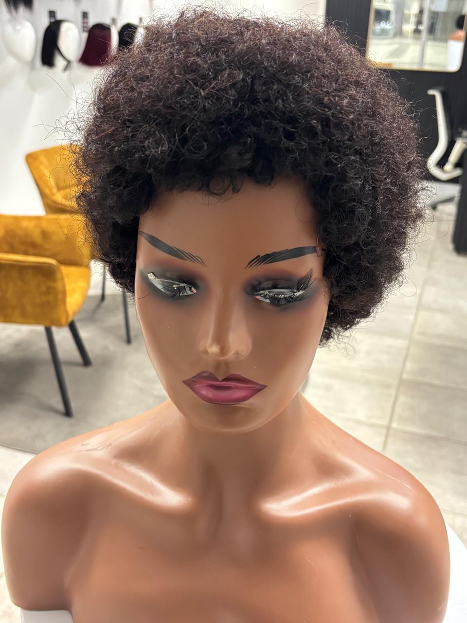 Brazilian Curly Afro Full Cap