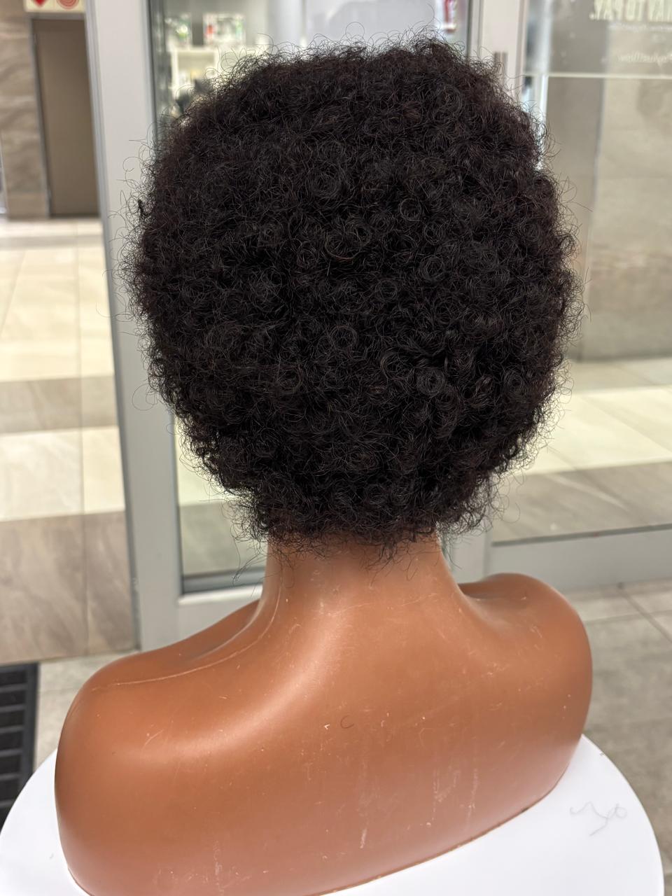Brazilian Curly Afro Full Cap