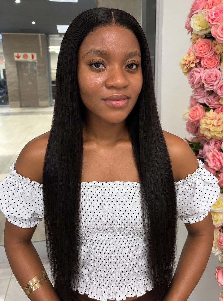 Brazilian Lace 28" 4*4 Straight Wig 180% Density