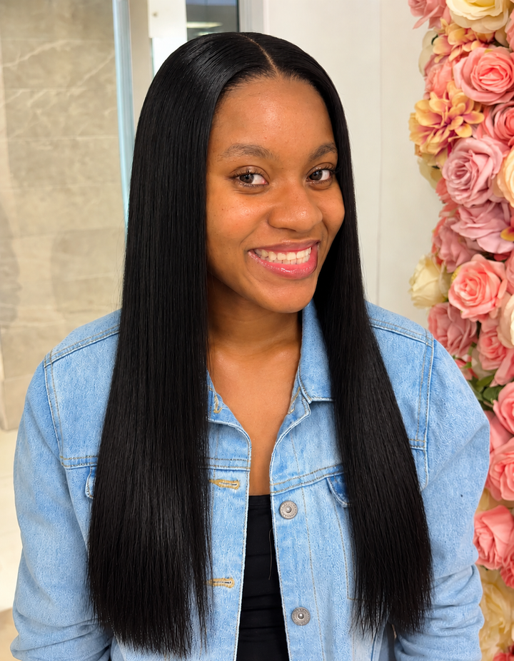 Brazilian Lace 24" 4*4 Straight Wig 180% Density
