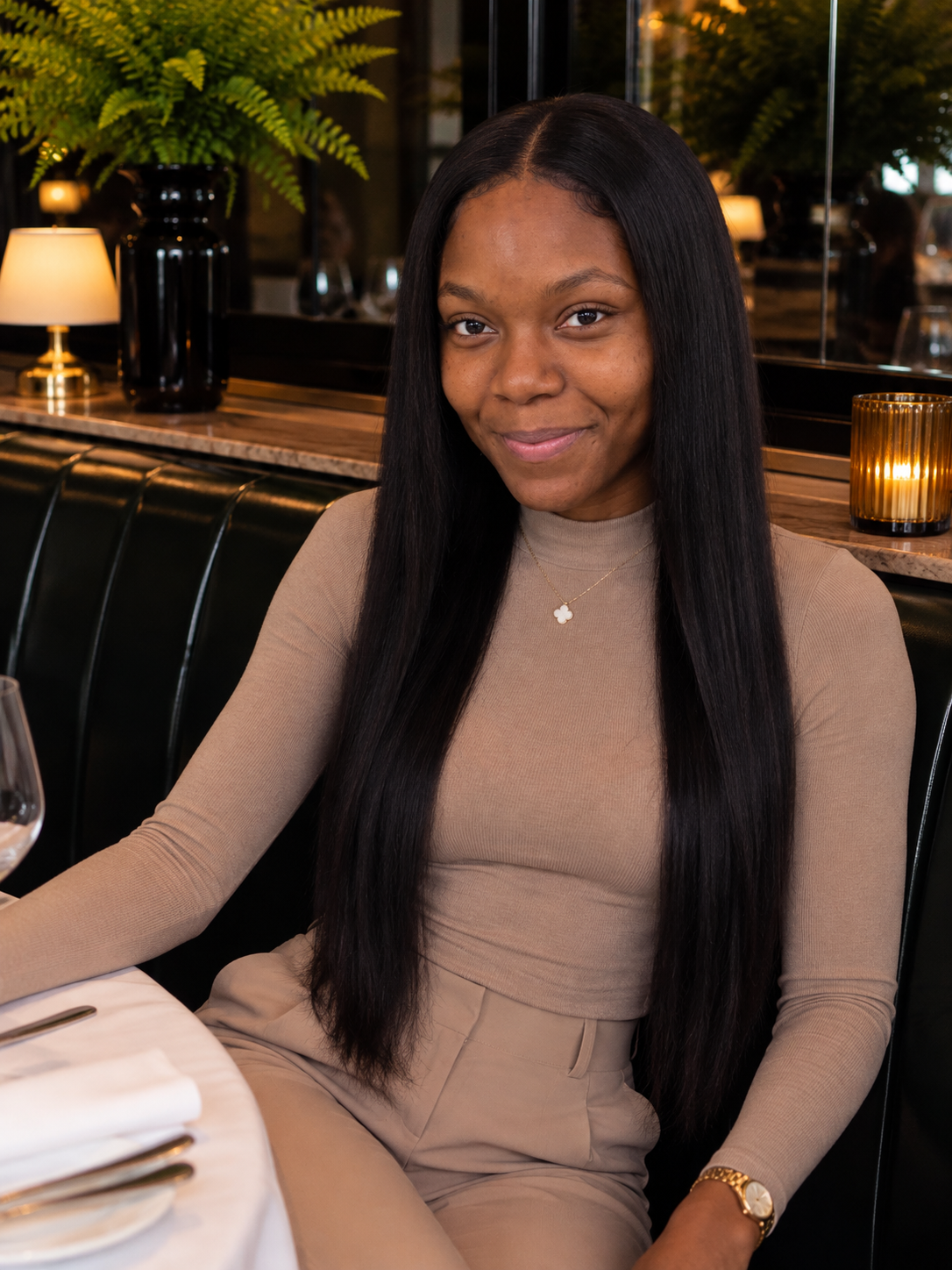 Brazilian Lace 30" 4*4 Straight Wig 180% Density