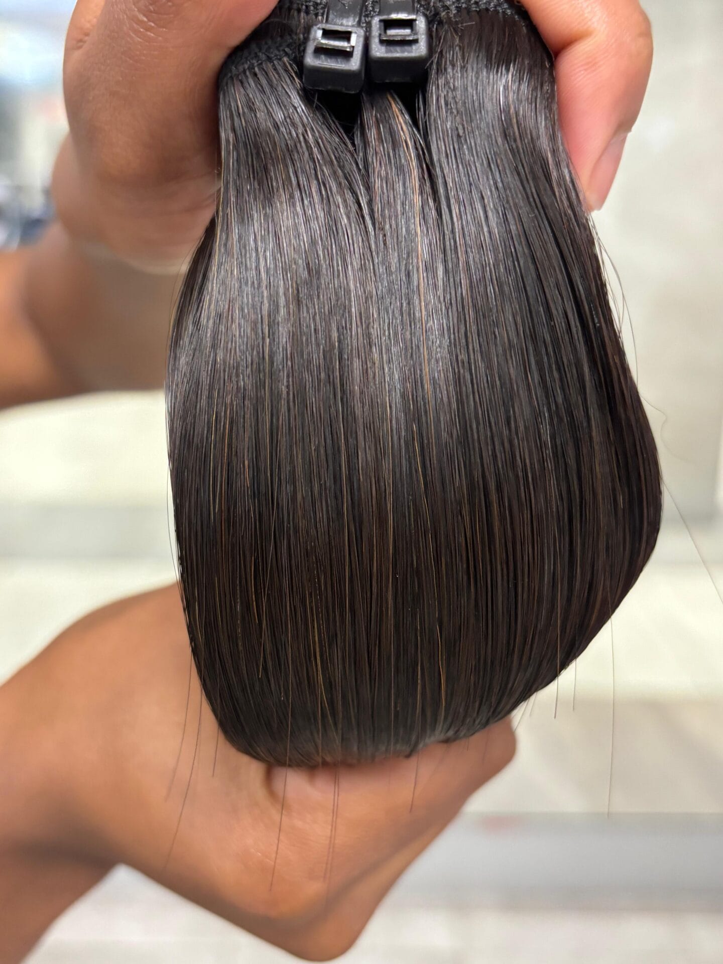 Black Authentic Vietnamese Bone Straight Bundle 70g