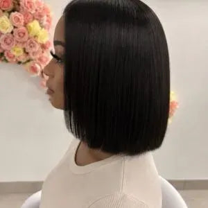 Vietnamese Bone Straight 5*5 Lace Wig Black SDD