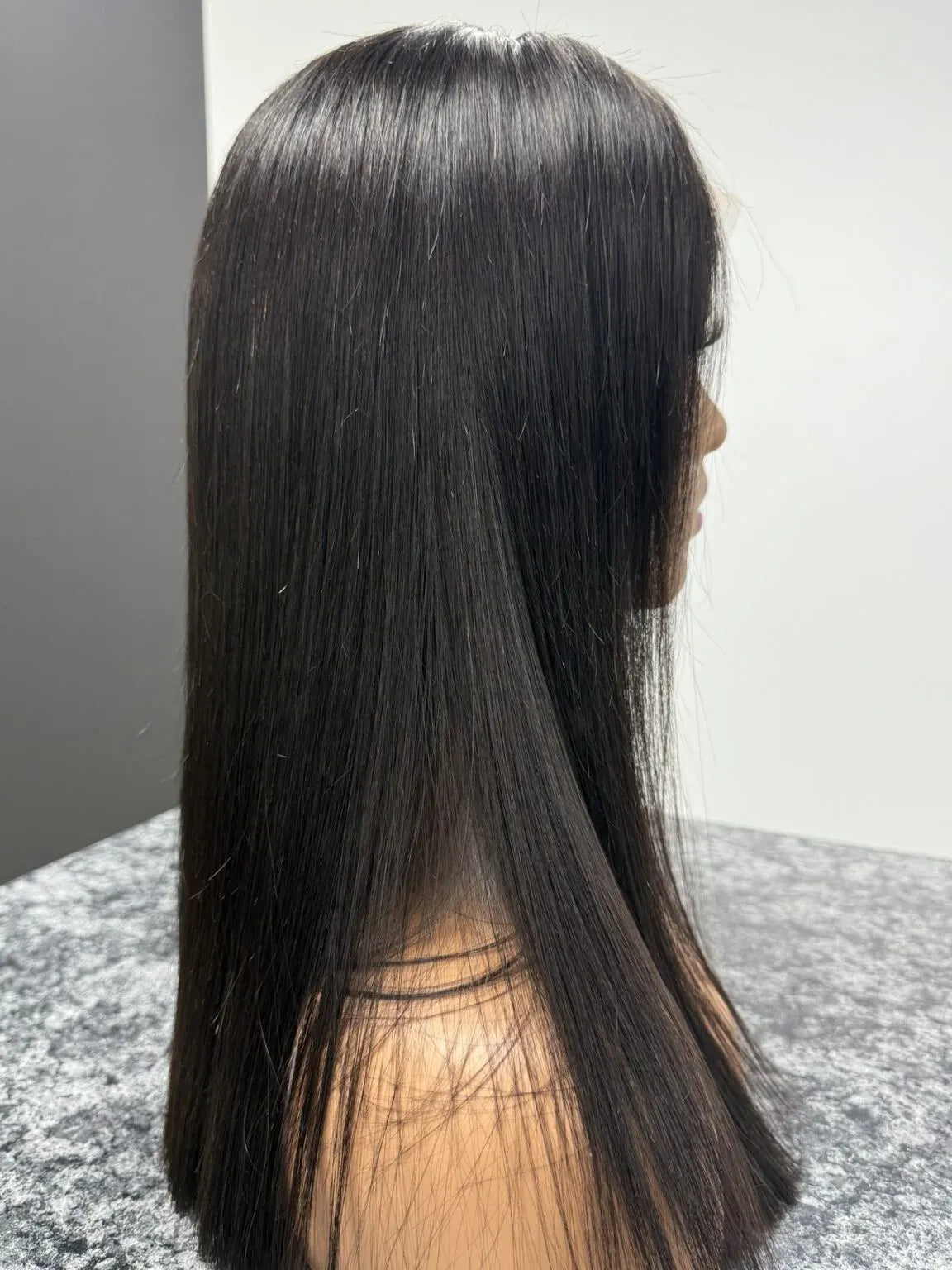 Vietnamese Bone Straight 5*5 Lace Wig Black SDD