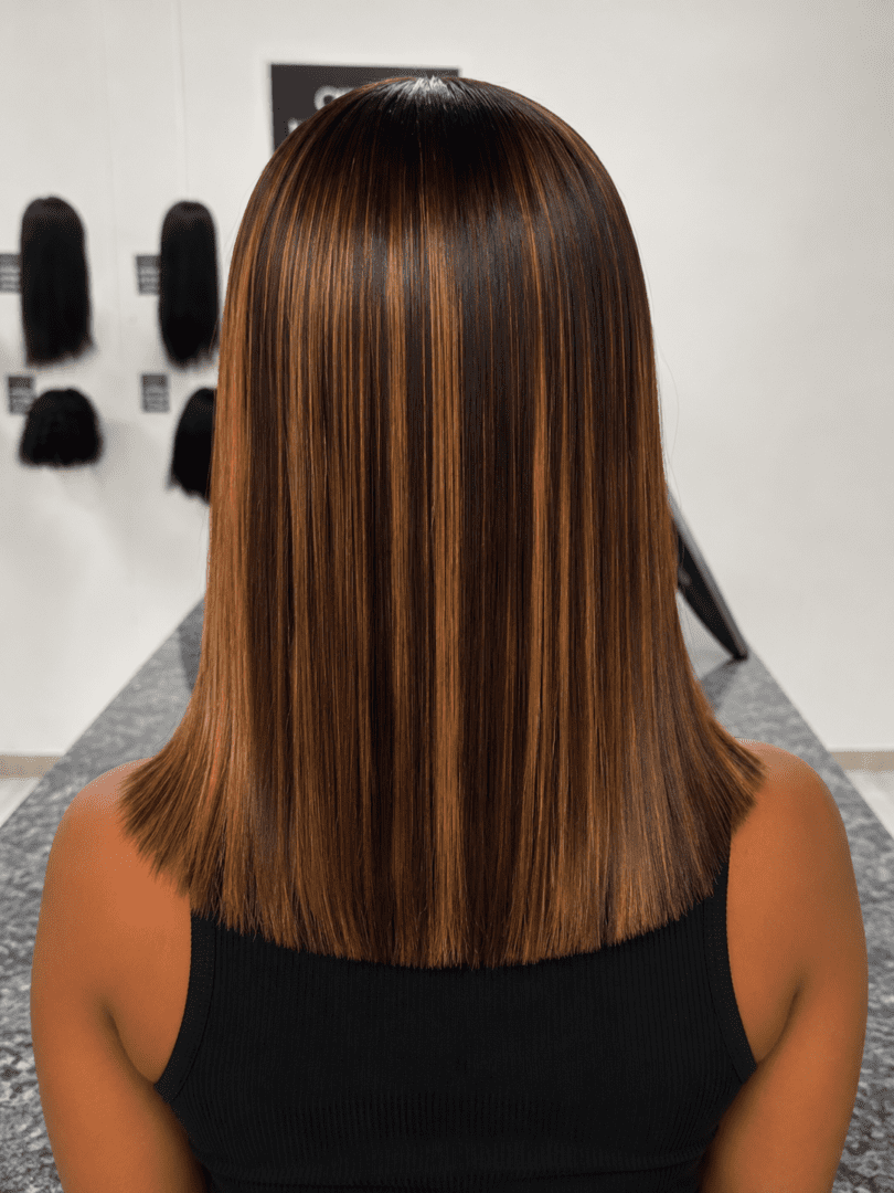 Vietnamese Bone Straight 5*5 Lace Wig Piano SDD