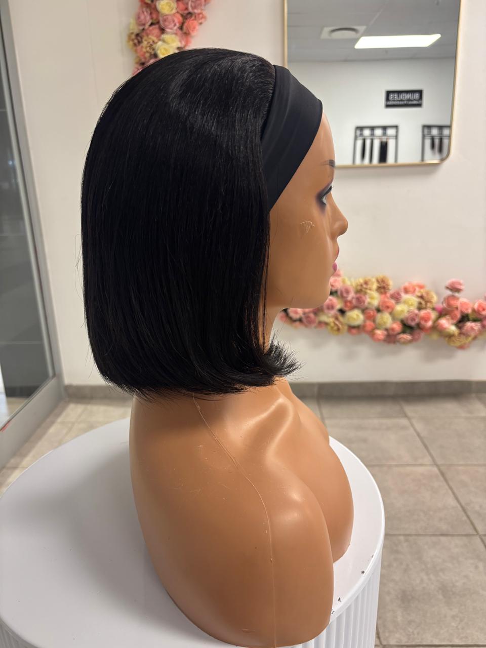 Brazilian Headband Wig - Straight - 10"