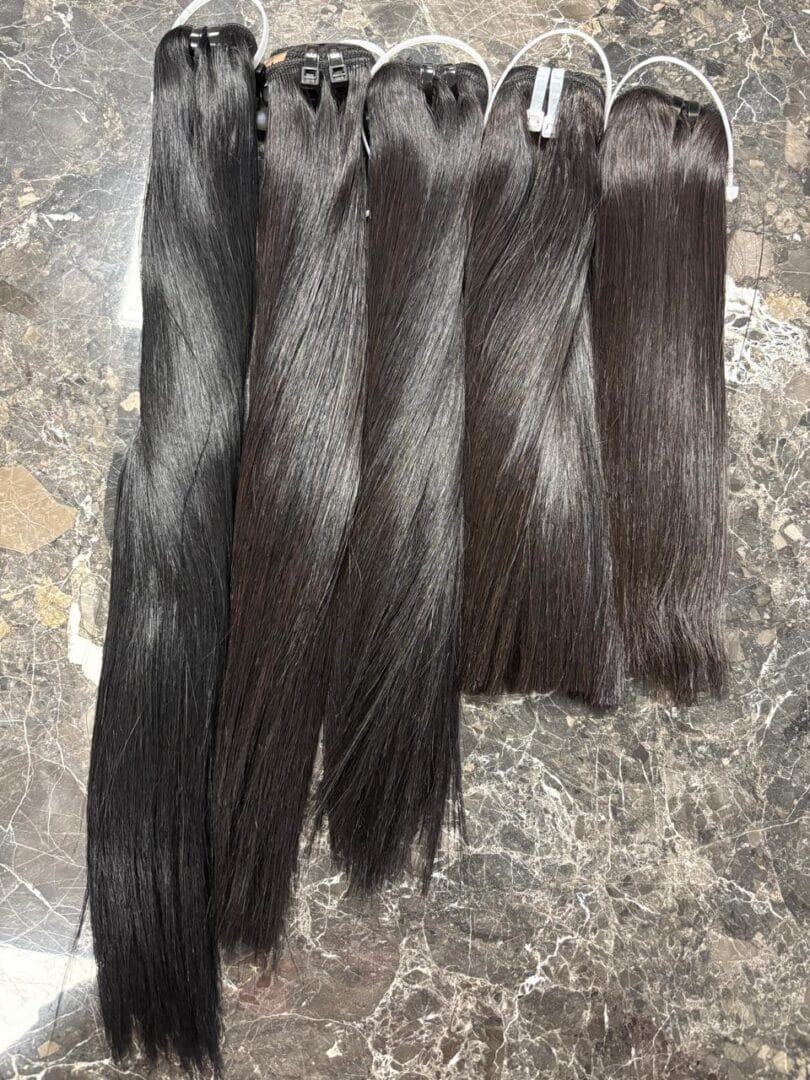 Black Authentic Vietnamese Bone Straight Bundle 70g