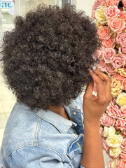 Brazilian Curly Afro Full Cap