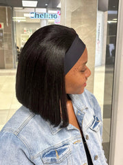 Brazilian Headband Wig - Straight - 10"