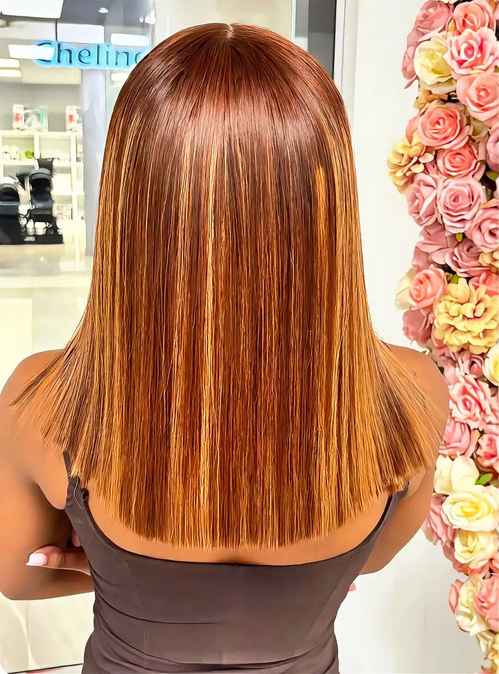 Vietnamese Bone Straight 5*5 Lace Wig Piano SDD