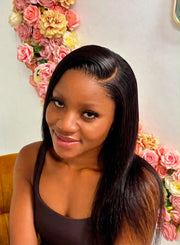 Brazilian Lace 22" 4*4 Straight Wig 180% Density
