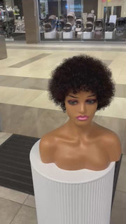 Brazilian Curly Afro Full Cap