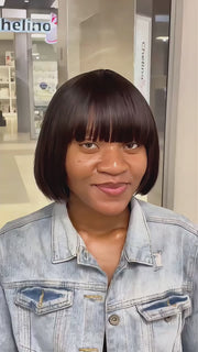 Brazilian Fringe Bob – 8"