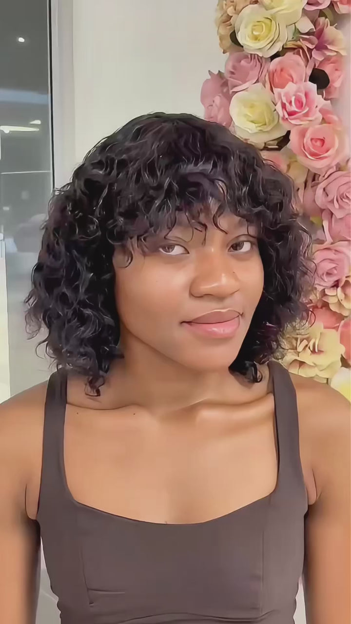 Brazilian Water Wave Fringe 10"
